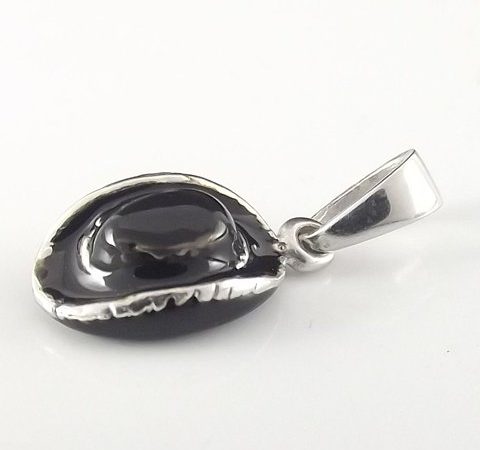 Pingente Chapéu Preto em Prata