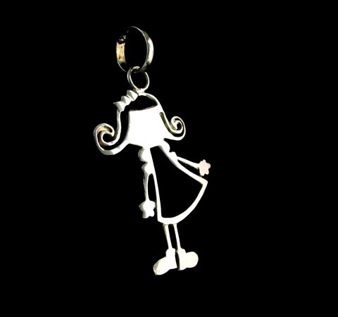 Pingente Menina