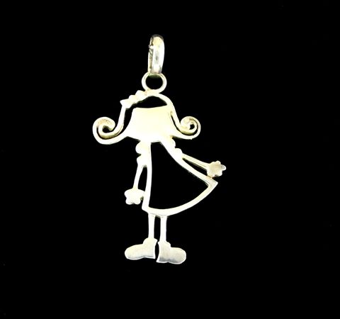 Pingente Menina