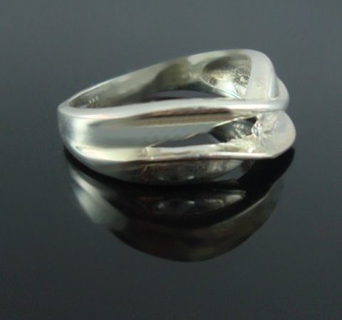 Anel em Prata com Zircônia 4,0mm Tam. nº. 19