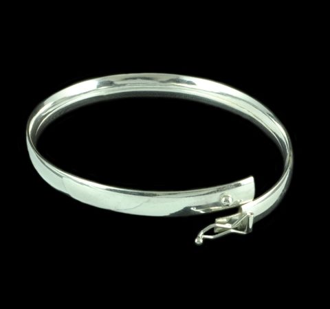 Bracelete em Prata 6,0 mm