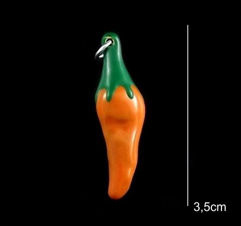 Pingente Pimenta Laranja
