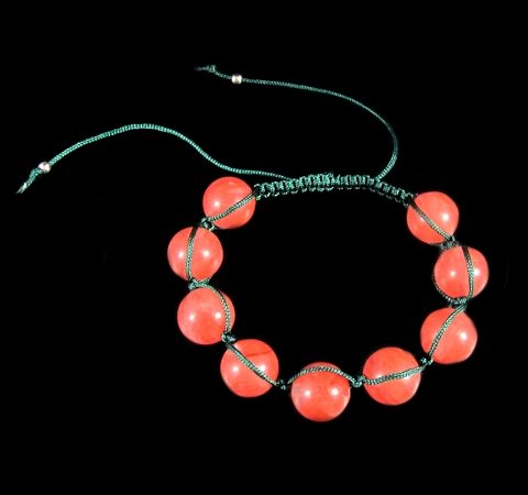 Pulseira Shambala com 9 Quartzos