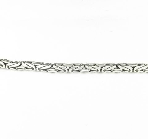Pulseira Masculina Prata Bali 4,3 mm