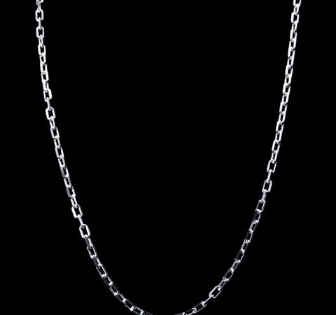 Corrente Cartier em Prata 50 cm 3,0 mm