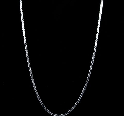 Corrente Mariner Elo 8 em Prata 50 cm 2,1 mm