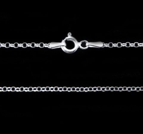Corrente Elo Português em Prata 40 cm 1,8 mm