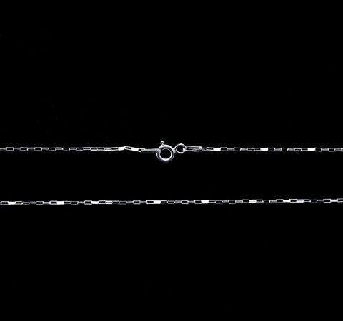 Corrente Cartier em Prata 70 cm 1,7 mm