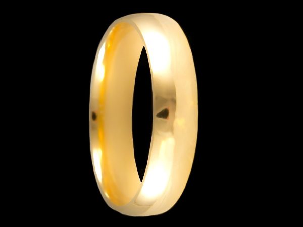 Alianças Anatômicas em Prata Banhadas a Ouro 18k