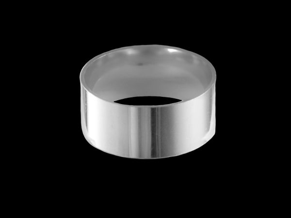 Par de Aliança em Prata 9,0 mm