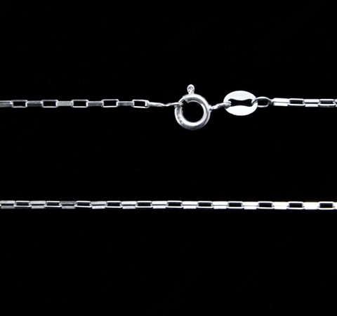 Corrente Cartier em Prata 45 cm 1,5 mm