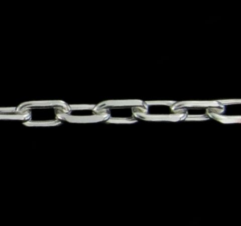 Corrente Cartier em Prata 50 cm 2,8 mm