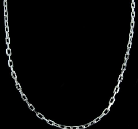 Corrente Cartier em Prata 60 cm 3,75 mm