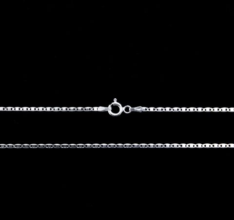 Corrente Mariner em Prata 70 cm 2,4 mm