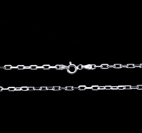 Corrente Cartier em Prata 50 cm 2,2 mm