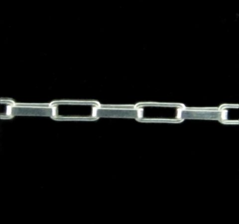 Corrente Cartier em Prata 40 cm 1,5 mm