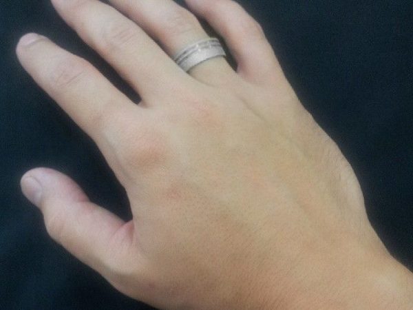 Par de Aliança Anatômicas Diamantadas em Prata 9,2 mm