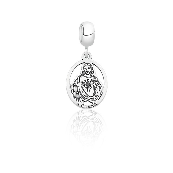 Oval Sagrado Coração de Jesus Vazado