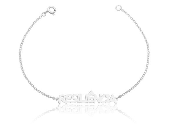 Pulseira Manuscrito Resiliência