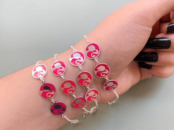 Pulseira 3 Barbies